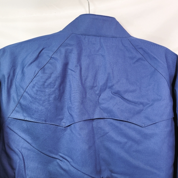 Ben Sherman Harrington Bomber Jacket True Blue Size Small New BS30JK001 - Picture 3 of 13